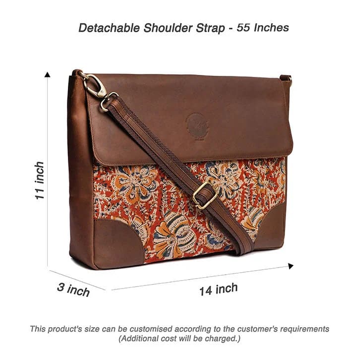 Pattachitra Flap Laptop Bag thumbnail 10