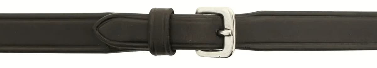 Premium Brown Leather Bridle Loop Reins thumbnail 2