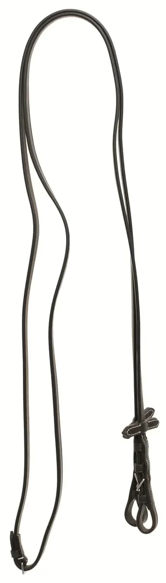 Premium Brown Leather Bridle Loop Reins thumbnail 4