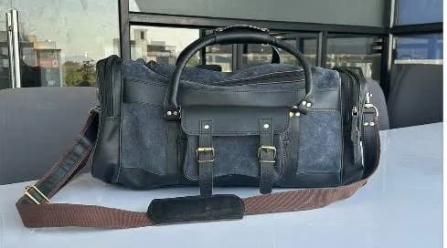 Leather Duffle Bag - Premium Quality and Versatility thumbnail 7
