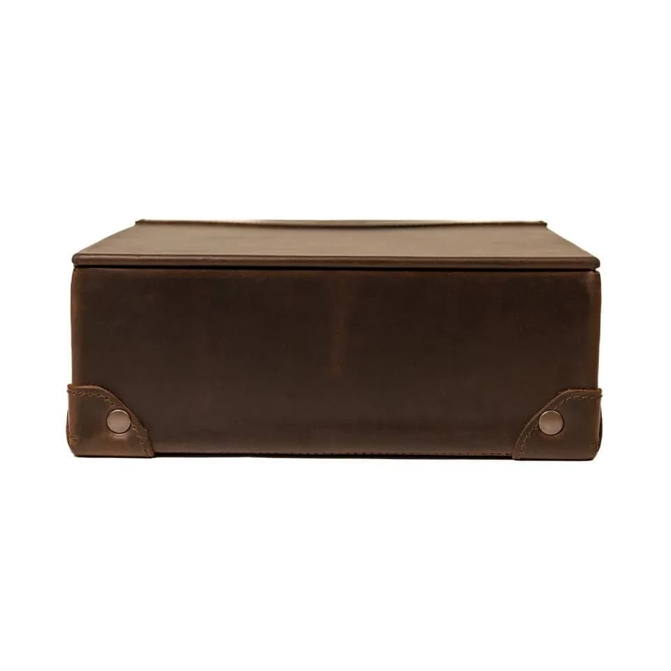 Premium Leather Desk Organizer Box thumbnail 4