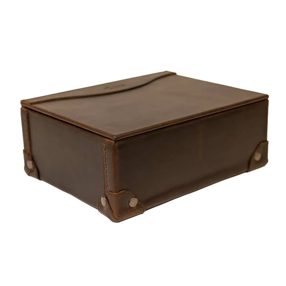Premium Leather Desk Organizer Box thumbnail 5