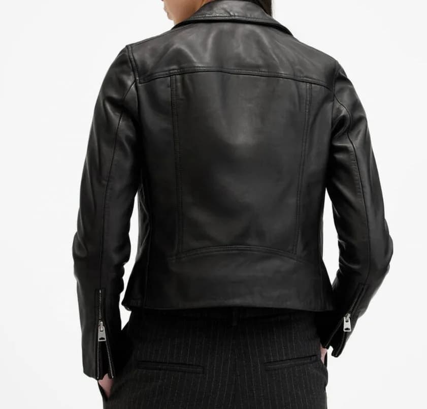 Priya Slim Fit Leather Jacket for Women thumbnail 7
