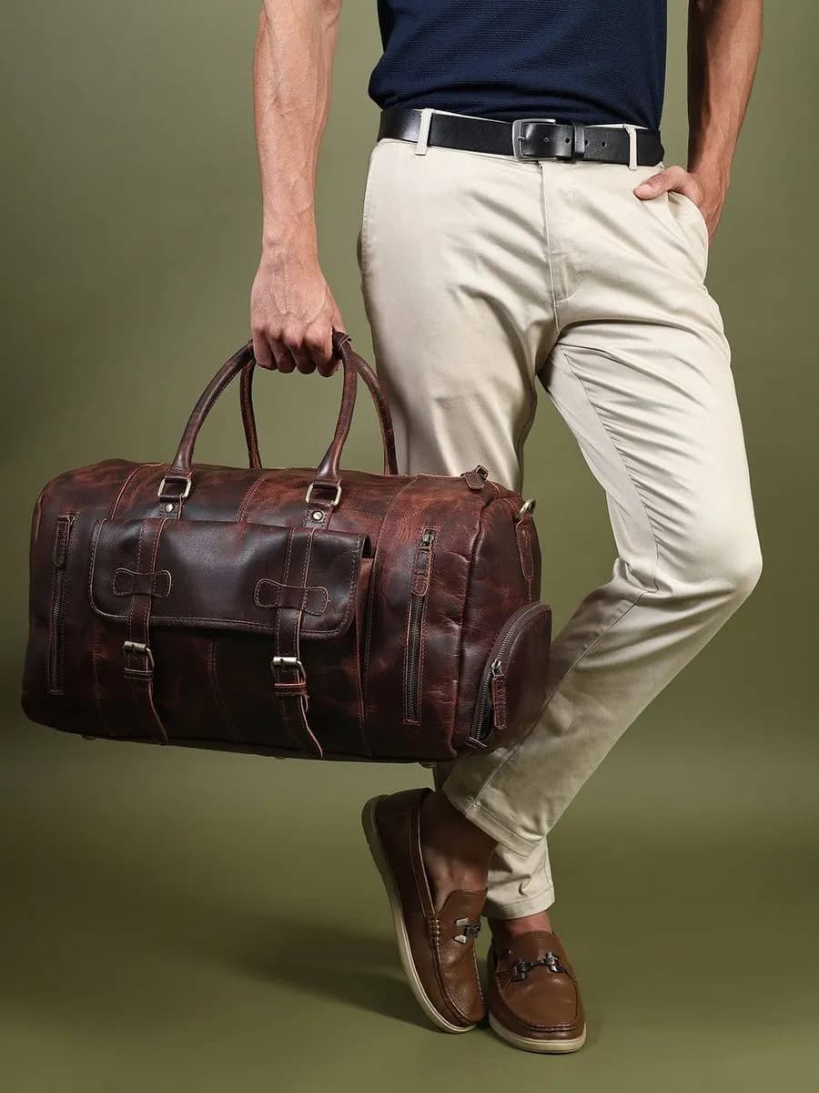 Sinclair Buffalo Duffle With Shoe Compartment thumbnail 12