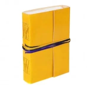 IndiFash - Beautiful Single Color 7″5 Handcrafted Leather Journal/Diary 200 page | 100% Genuine Leather thumbnail 4