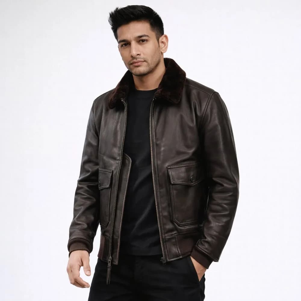 Sorya Genuine Leather Jacket for Men