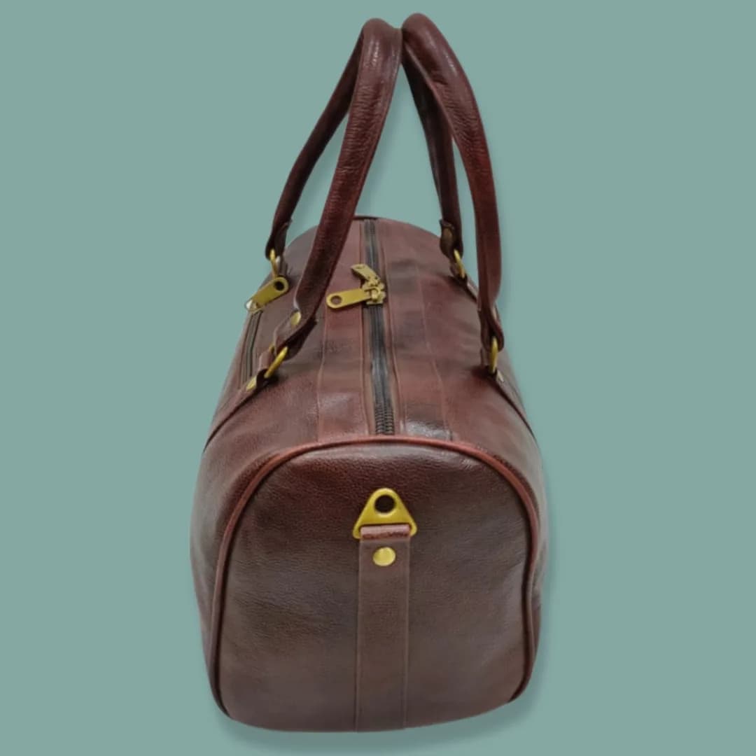 Starco Genuine Leather Duffle Bag 2 thumbnail 3