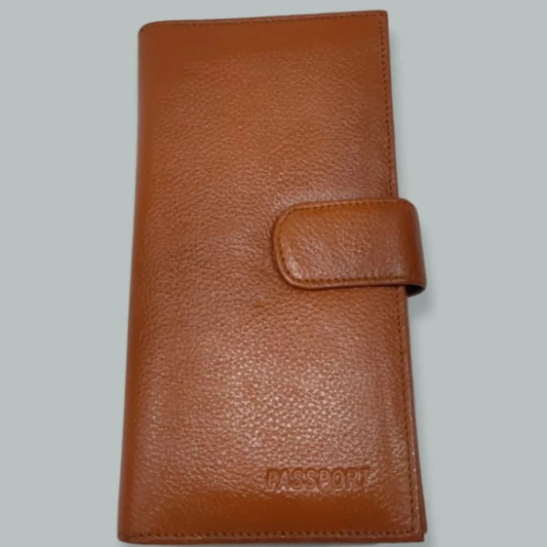 Starco Genuine Leather Travel Passport Cover 1 thumbnail 2