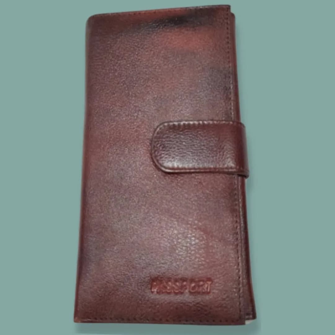 Starco Genuine Leather Travel Passport Cover 1 thumbnail 3