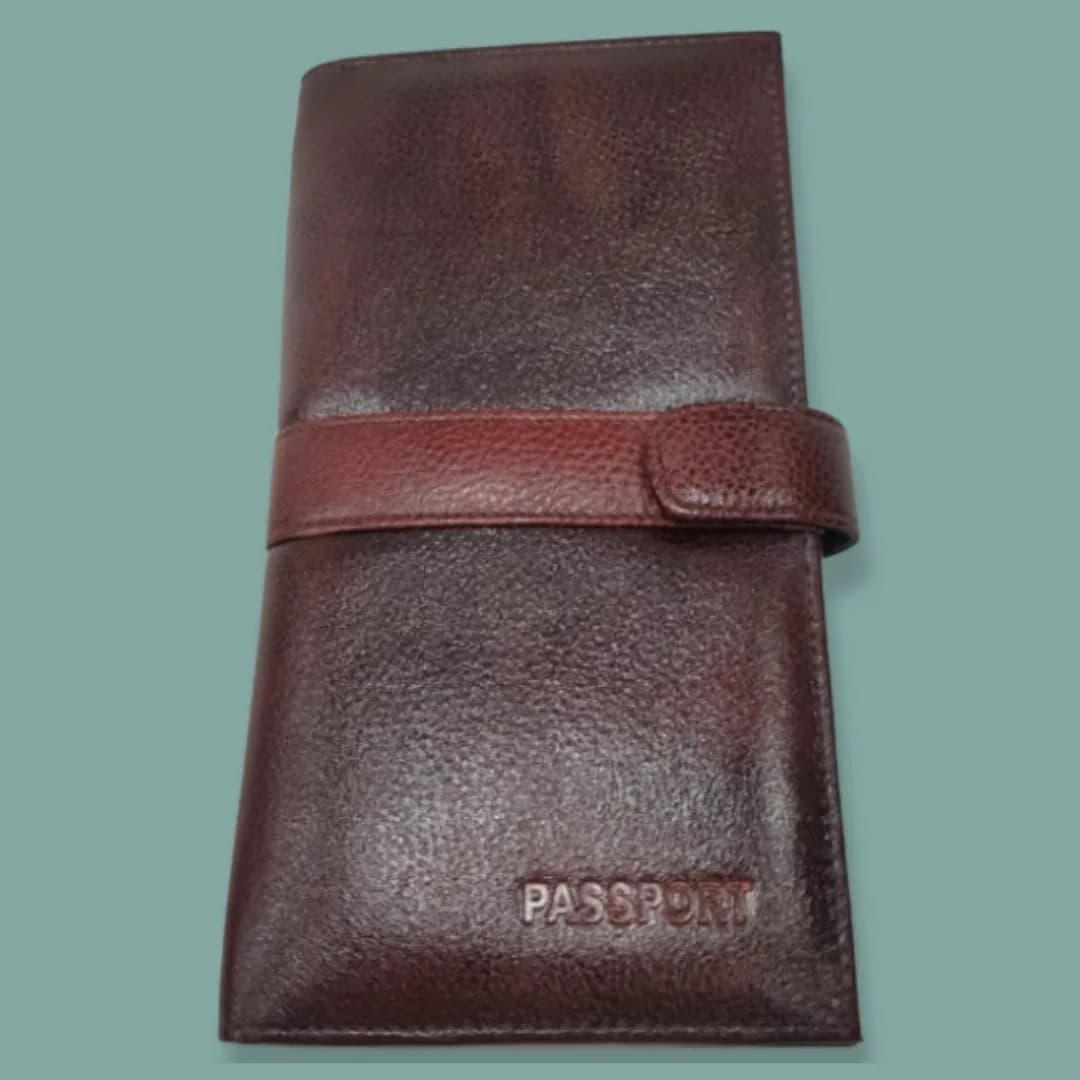 Starco Genuine Leather Travel Passport Cover-3 thumbnail 4
