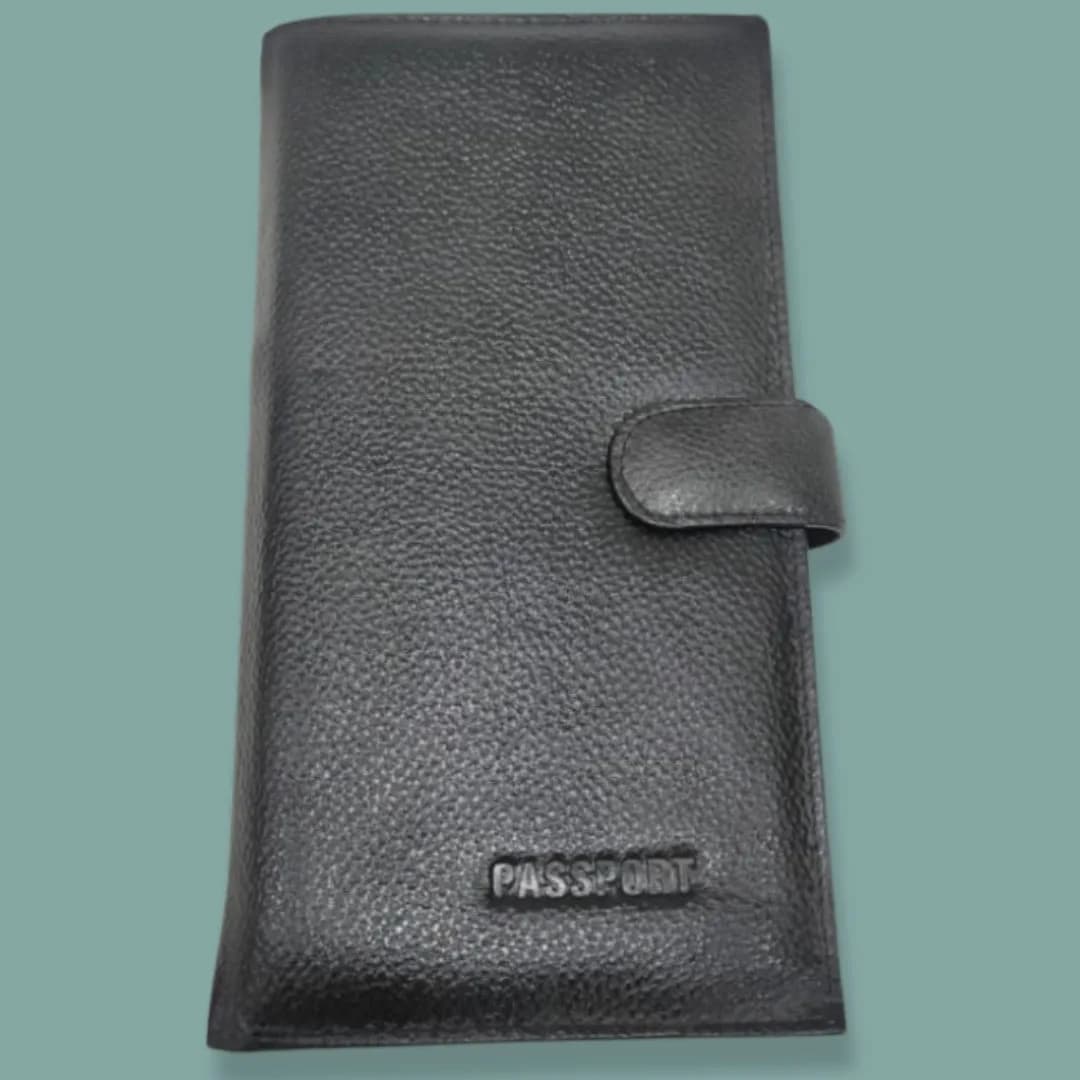 Starco Genuine Leather Travel Passport Cover -5 thumbnail 2