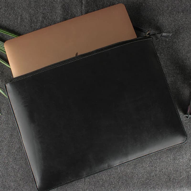 Stash Leather Sleeve Black thumbnail 3