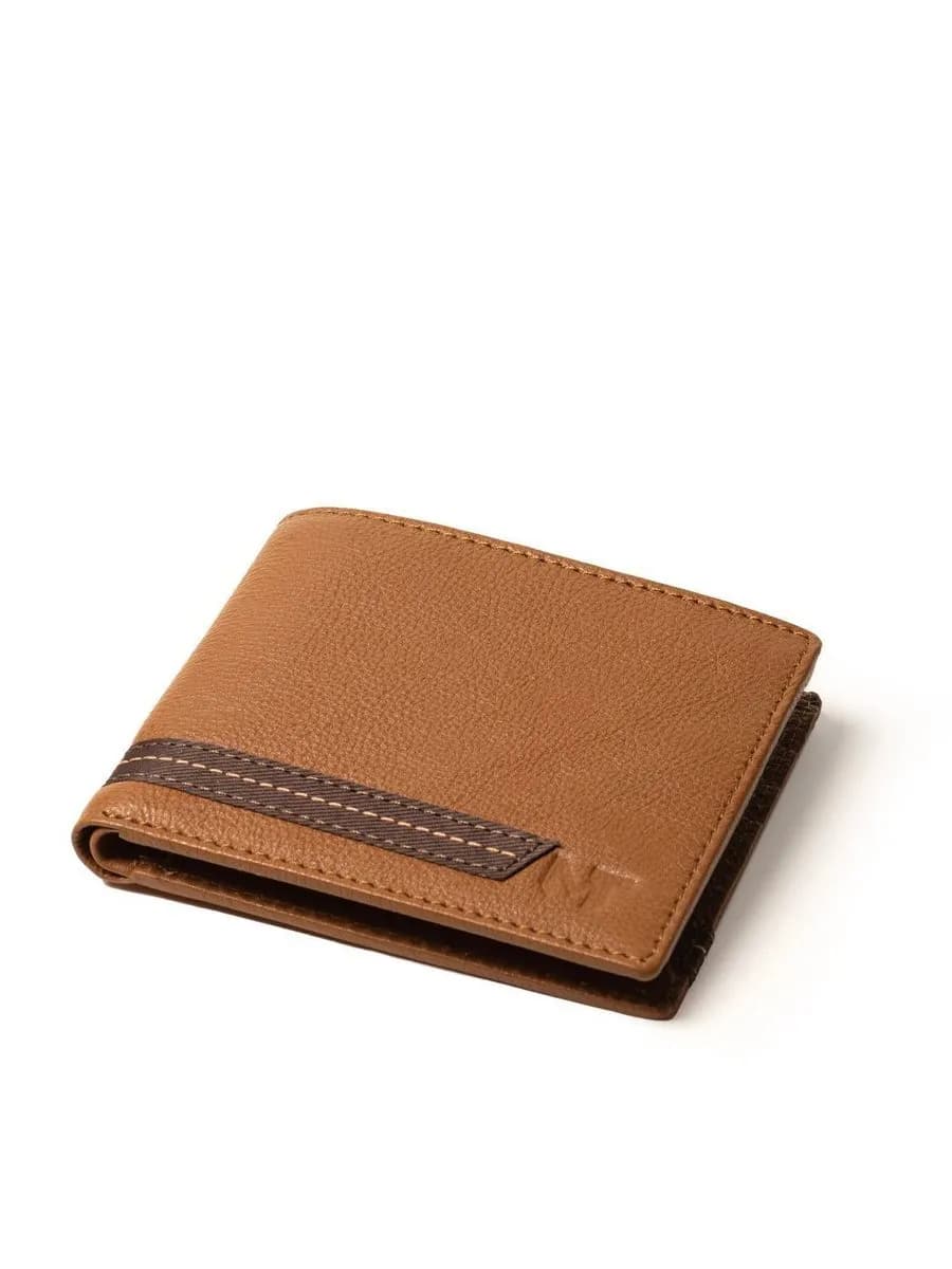 Stripe Brown Men's Wallet thumbnail 2