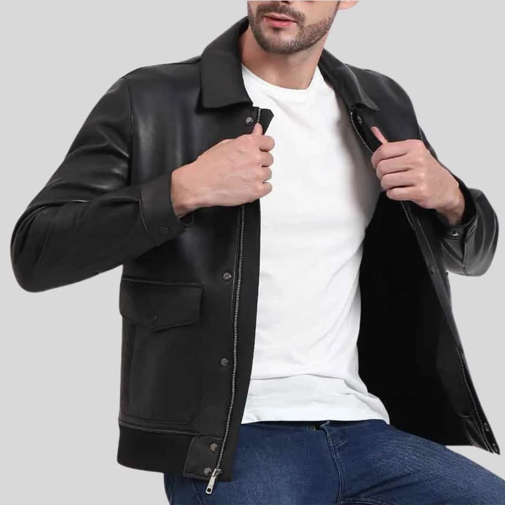 Taksh Genuine Leather Jacket thumbnail 2