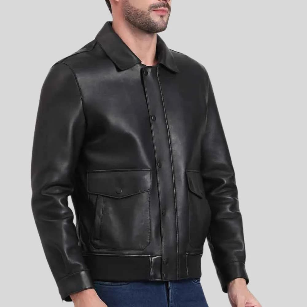 Taksh Genuine Leather Jacket thumbnail 4