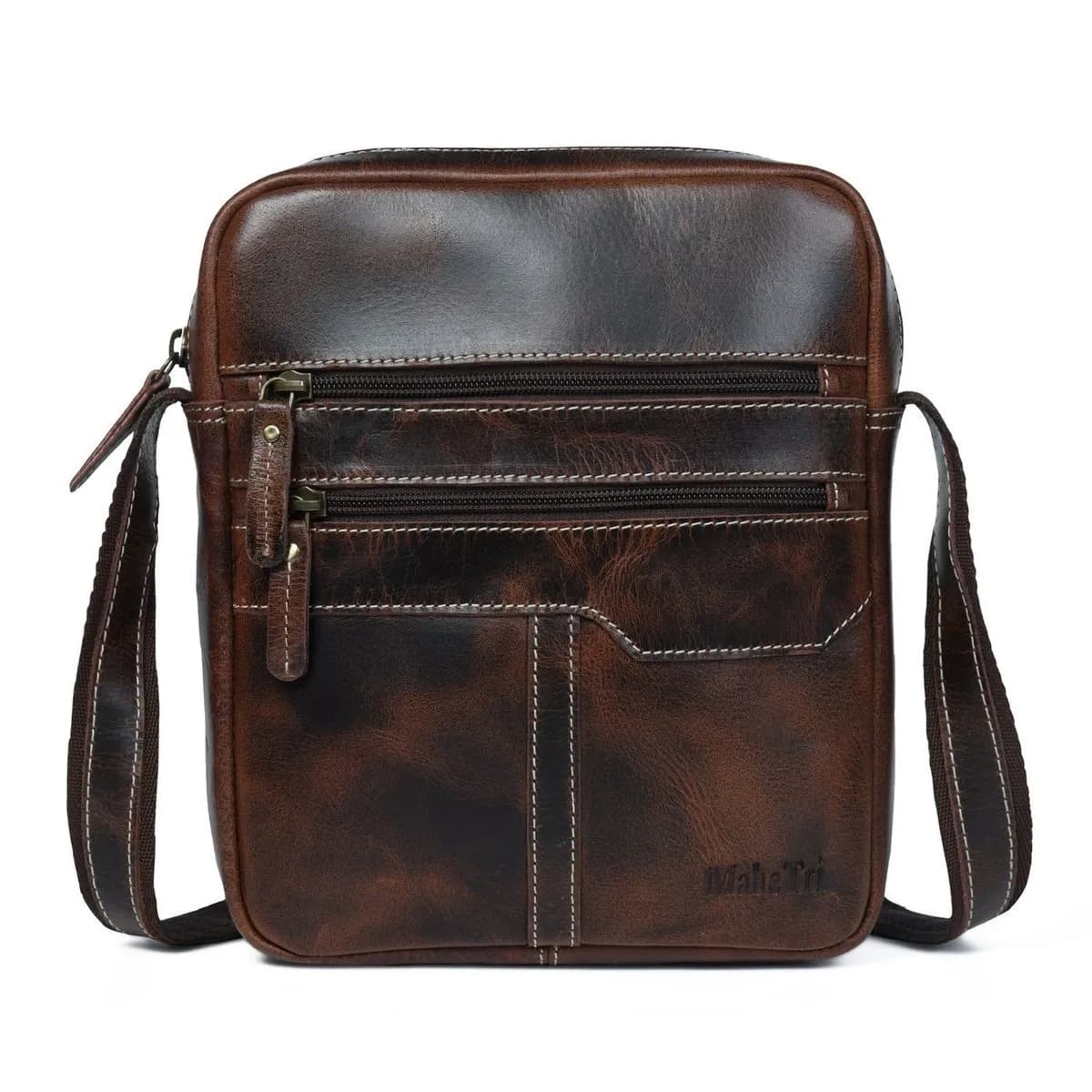 The Compact Messenger - Dark Brown thumbnail 3
