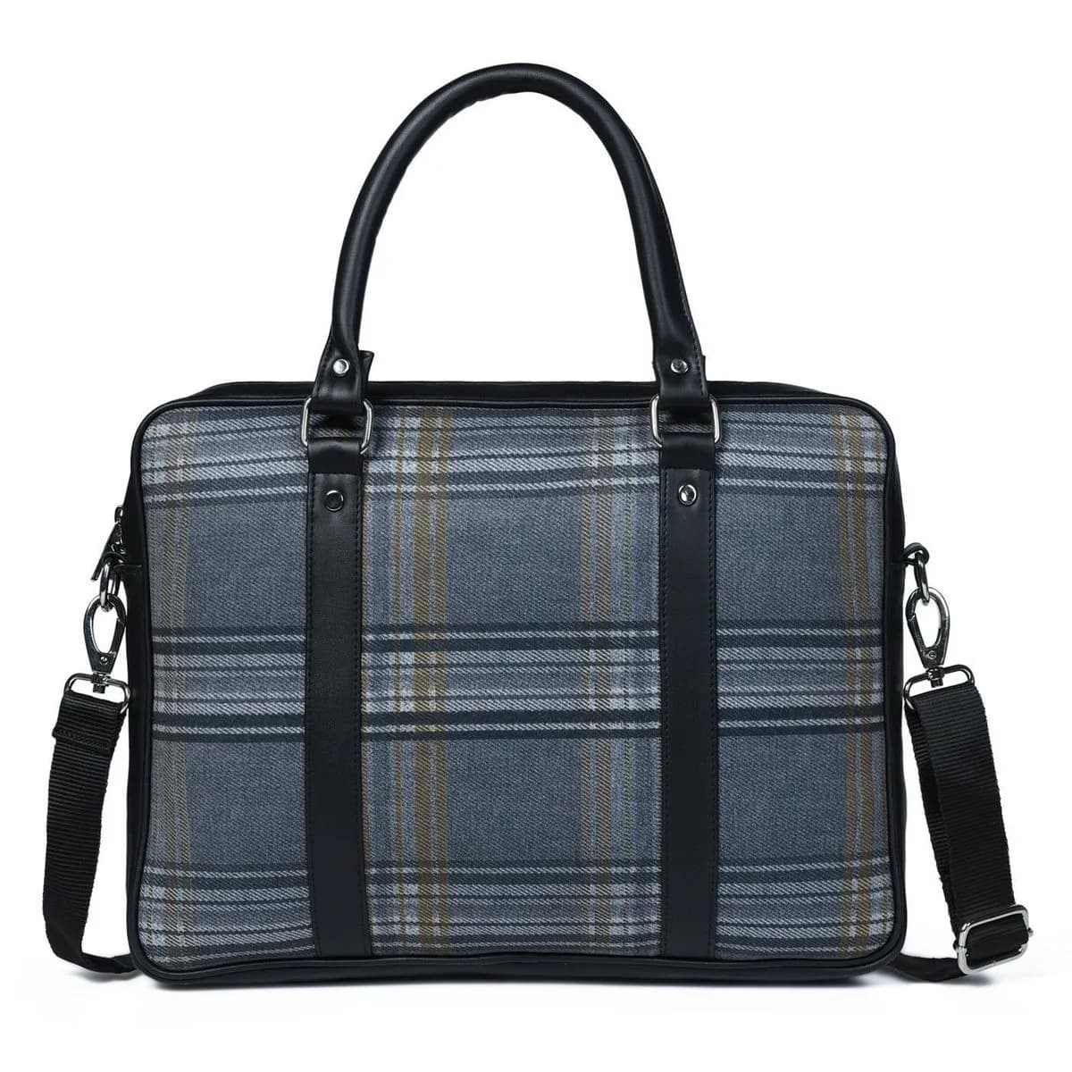 The Madison Plaid Briefcase thumbnail 5