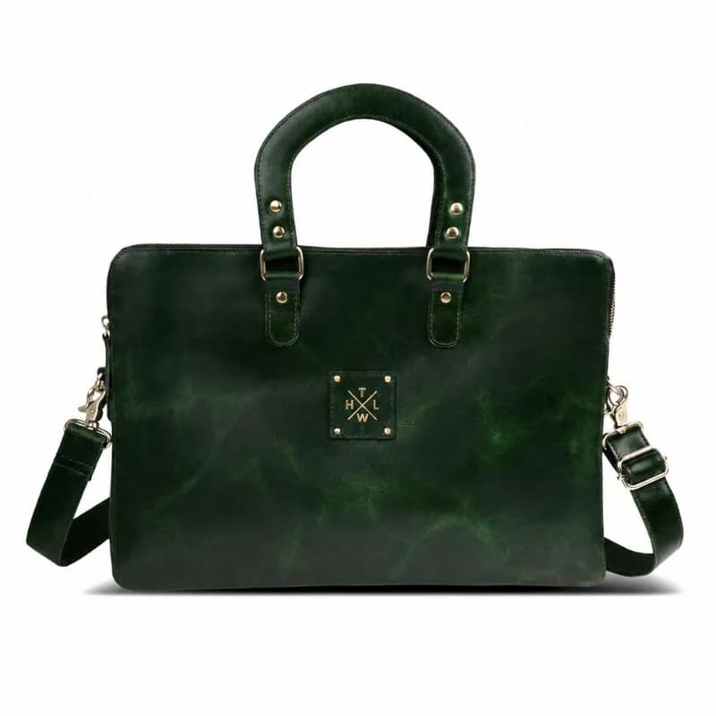 Timeless Leather Laptop Bag thumbnail 10