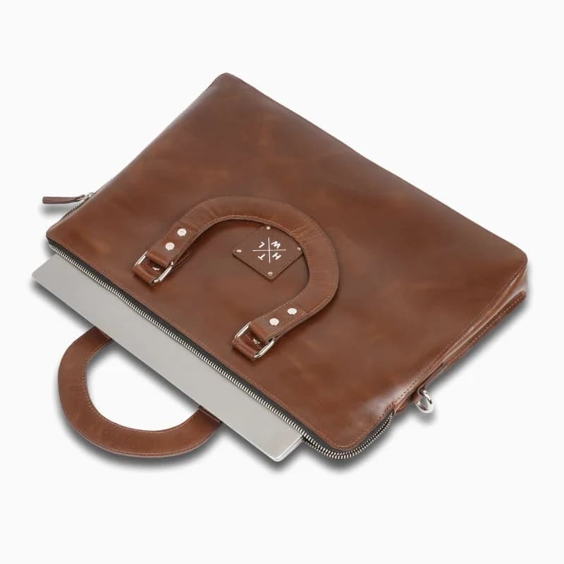 Timeless Leather Laptop Bag thumbnail 13