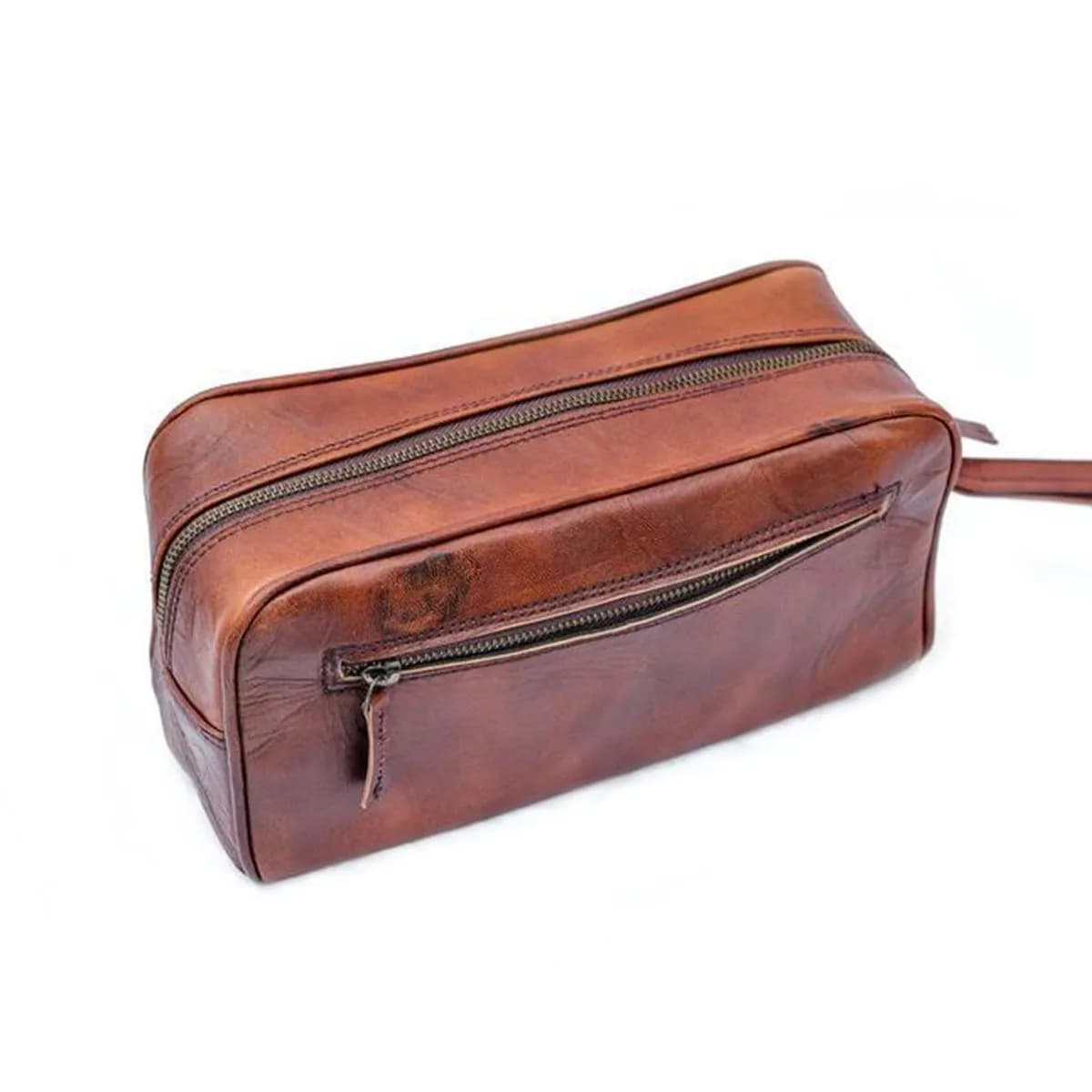 Single Section Toiletry - Brown thumbnail 3