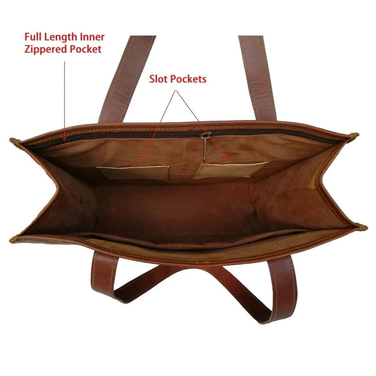 Shannon Leather Tote thumbnail 7