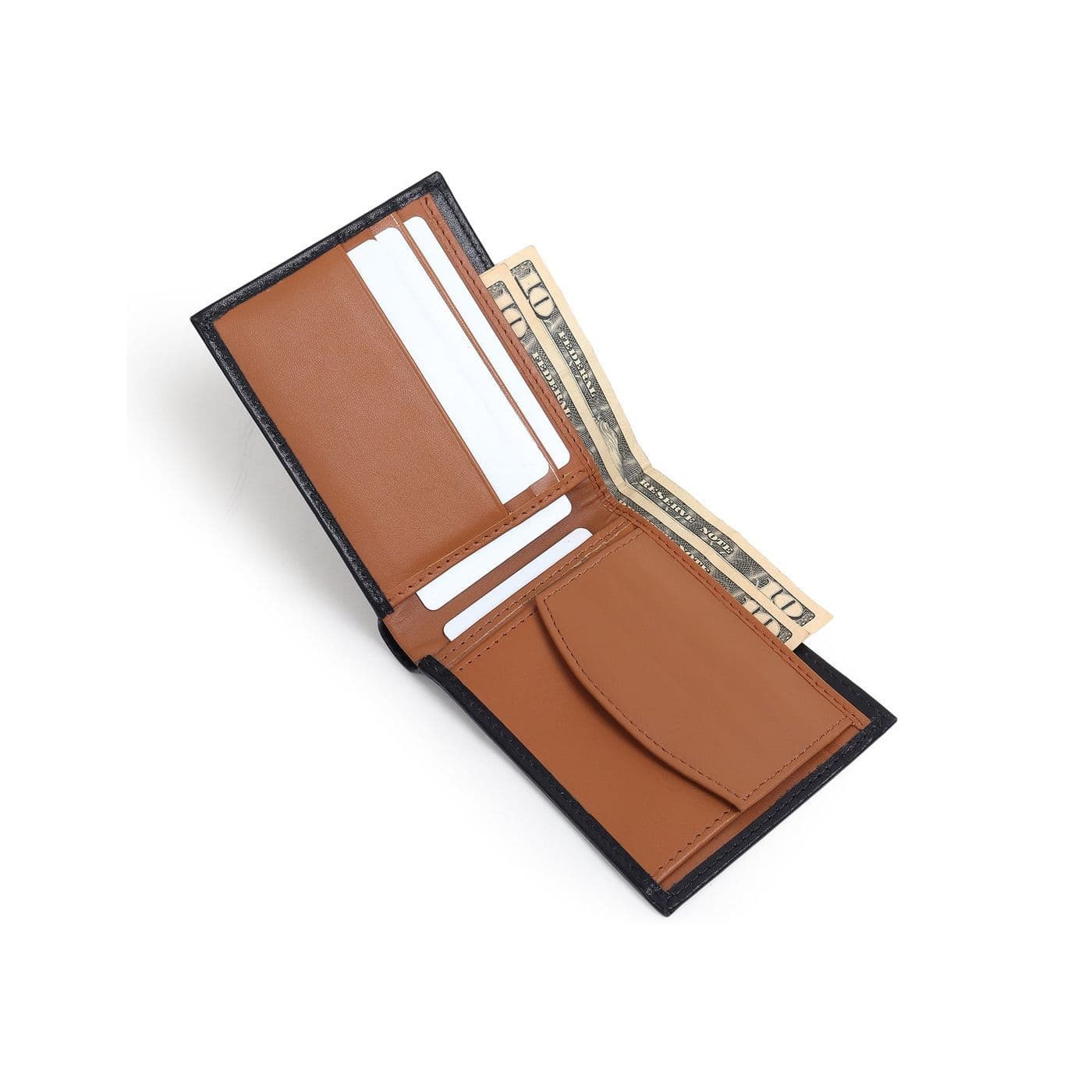 Black Slim Leather Wallet - Limited Edition