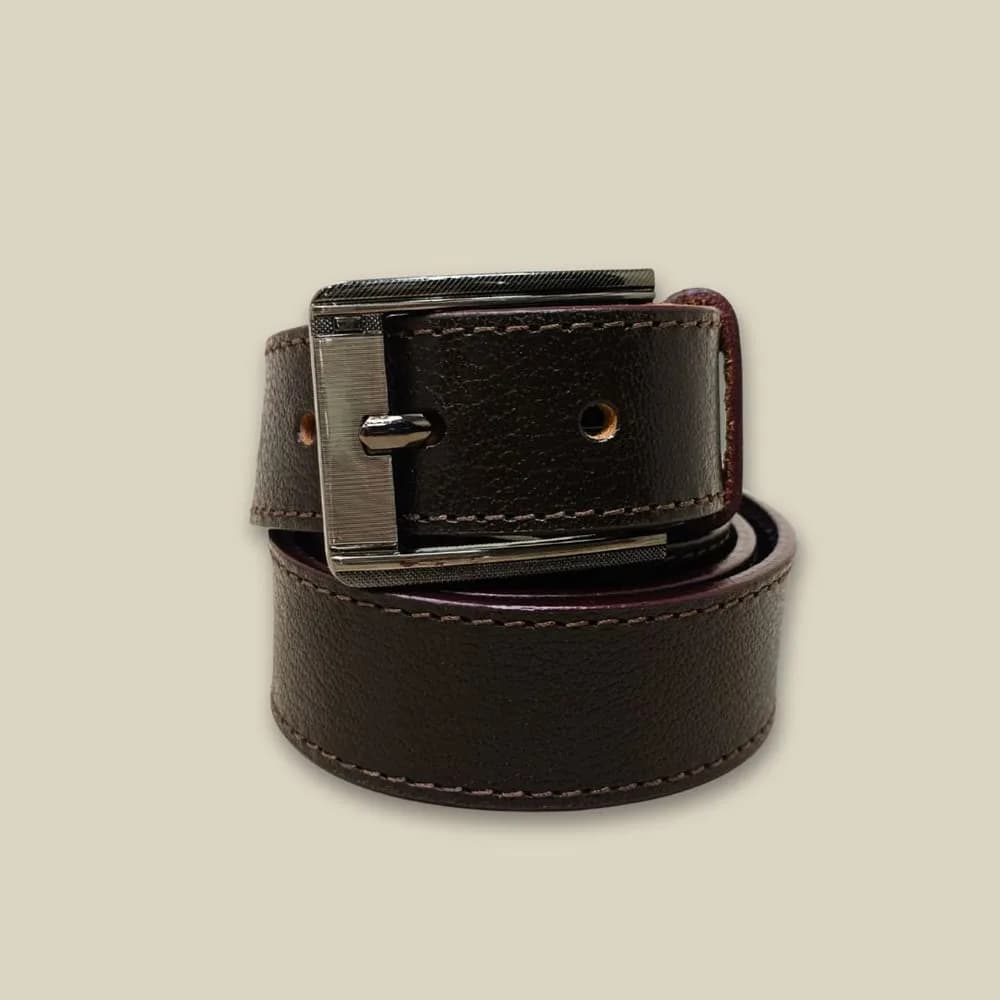 Faraz AR Mens Brown Genuine Leather Formal & Casual Belt