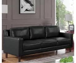 IndiFash COLORADO SOFA BLACK