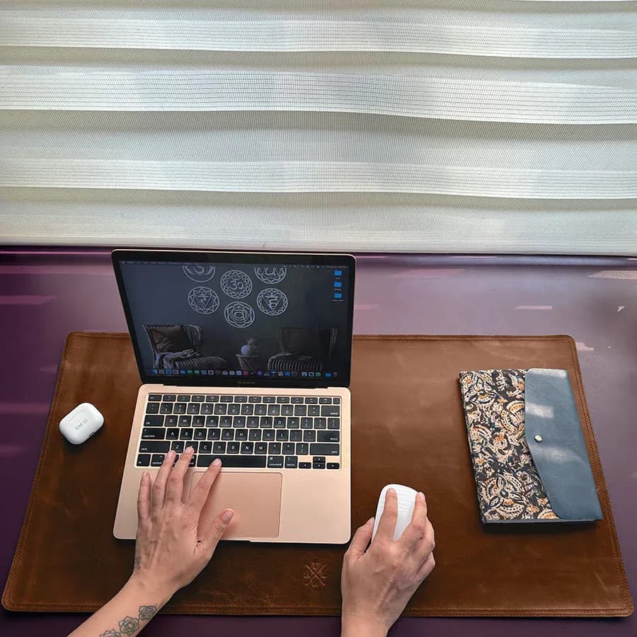 Premium Leather Desk Mat