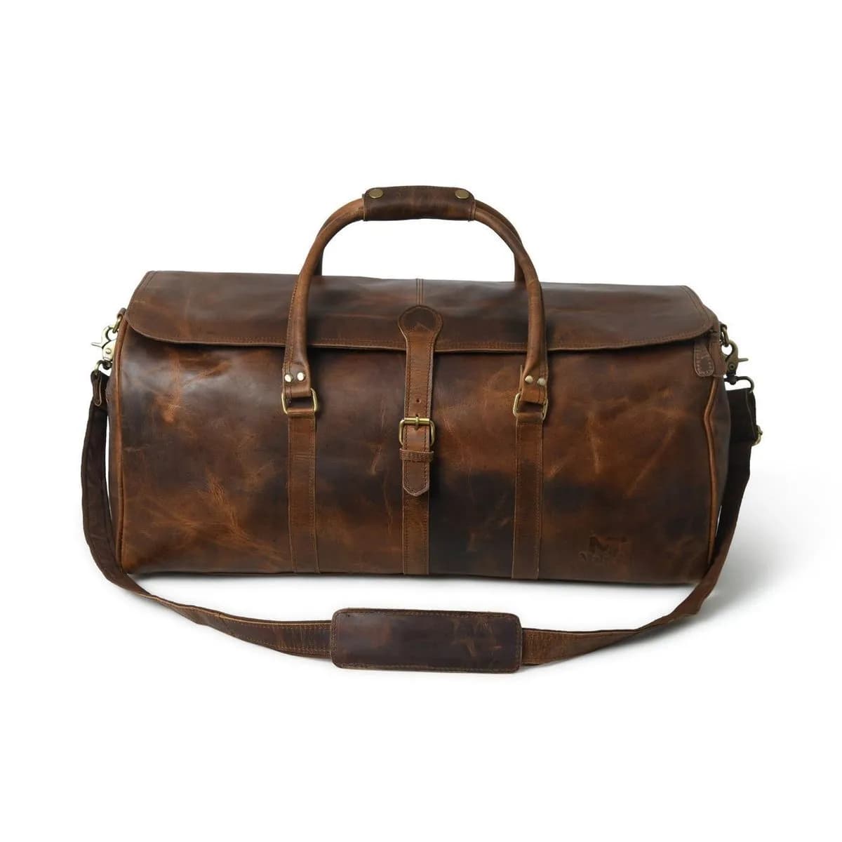 The Bolton Flap Duffel - Brown