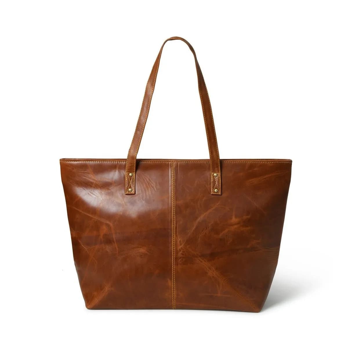 The Kim Tote Bag - Cocoa Brown