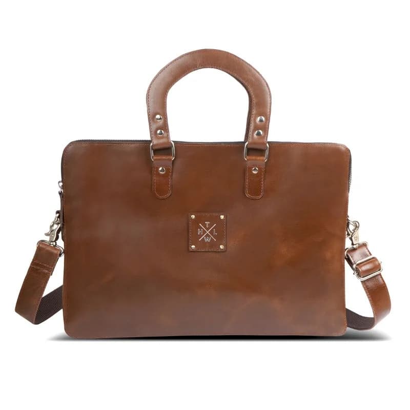 Timeless Leather Laptop Bag