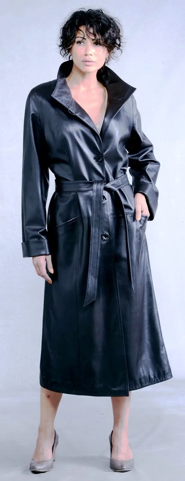 Womens Leather Dress - LD148