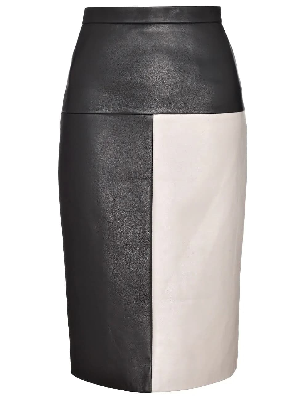 Womens Leather Skirts & Shorts - LSK042 - View 1