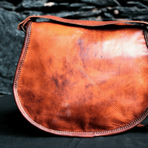 IndiFash - Crossbody Handcrafted Leather Sling Bag for Women | 100% Genuine Leather thumbnail 2