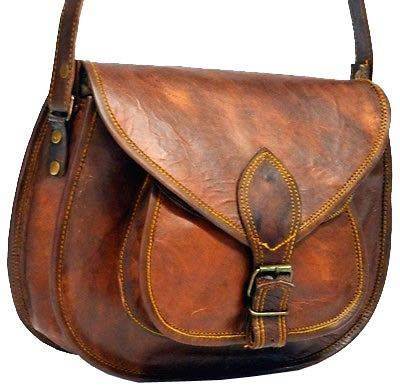 IndiFash - 13″10 Handcrated Leather Women’s Sling Bag | 100% Genuine Leather thumbnail 4