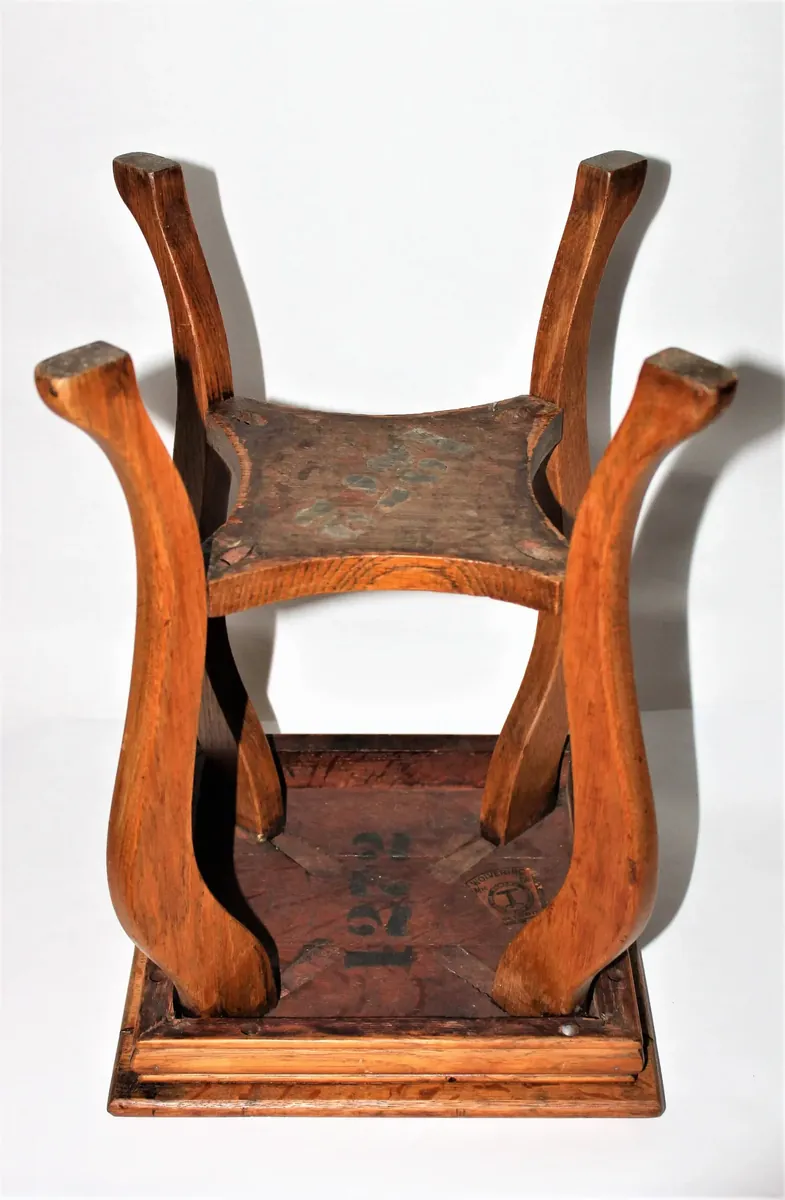 IndiFashs Antique Parlor Table thumbnail 3