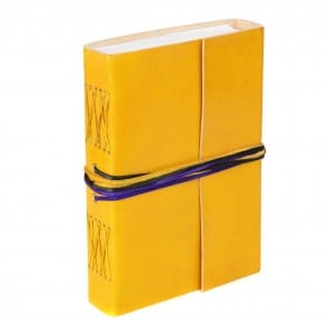 IndiFash - Multipurpose Unique Design 7″5 Handcrafted Leather Notebook | 100% Genuine Leather thumbnail 4