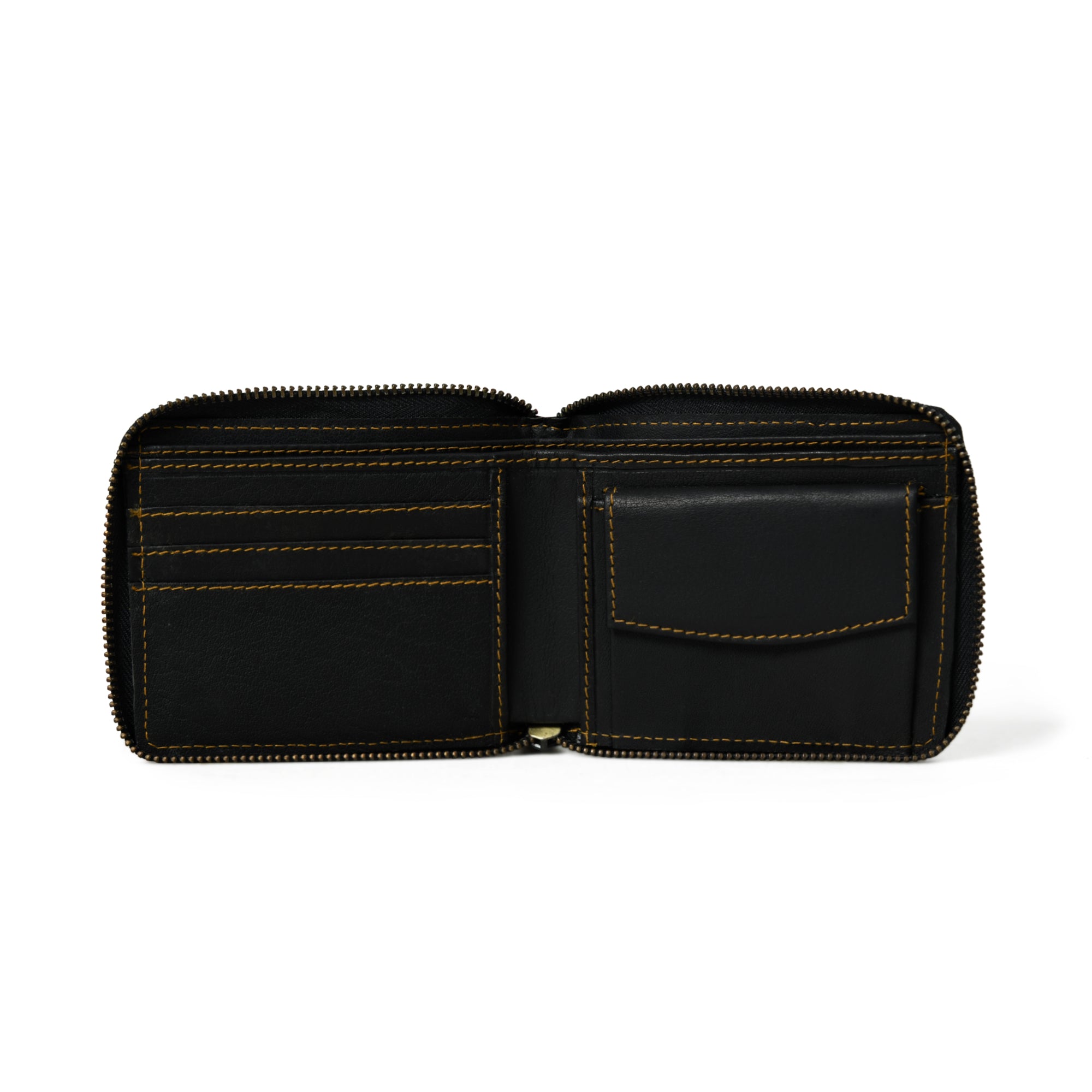 Adams Bi-Fold Wallet - Black thumbnail 3