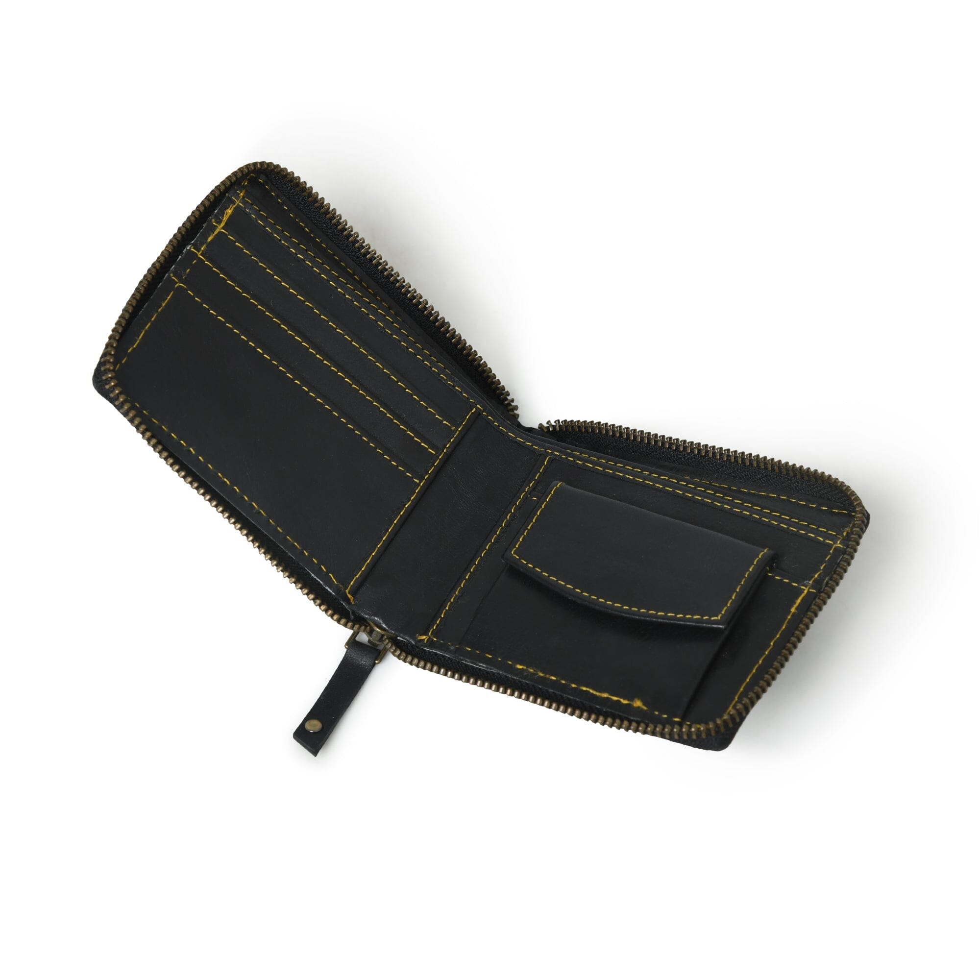 Adams Bi-Fold Wallet - Black thumbnail 4