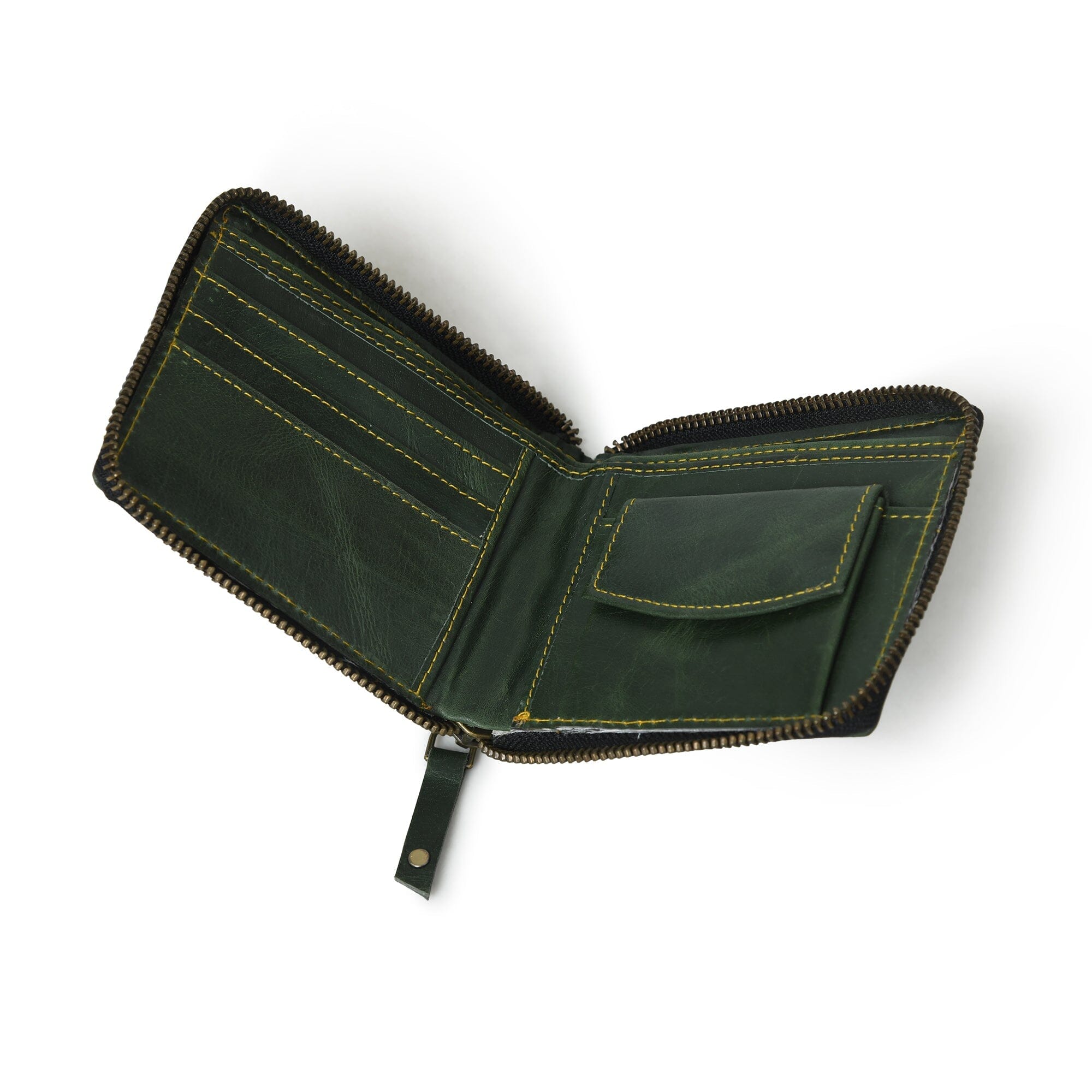 Adams Bi-Fold Wallet - Green thumbnail 4