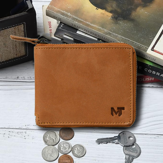 Adams Bi-Fold Wallet - Tan Brown thumbnail 2