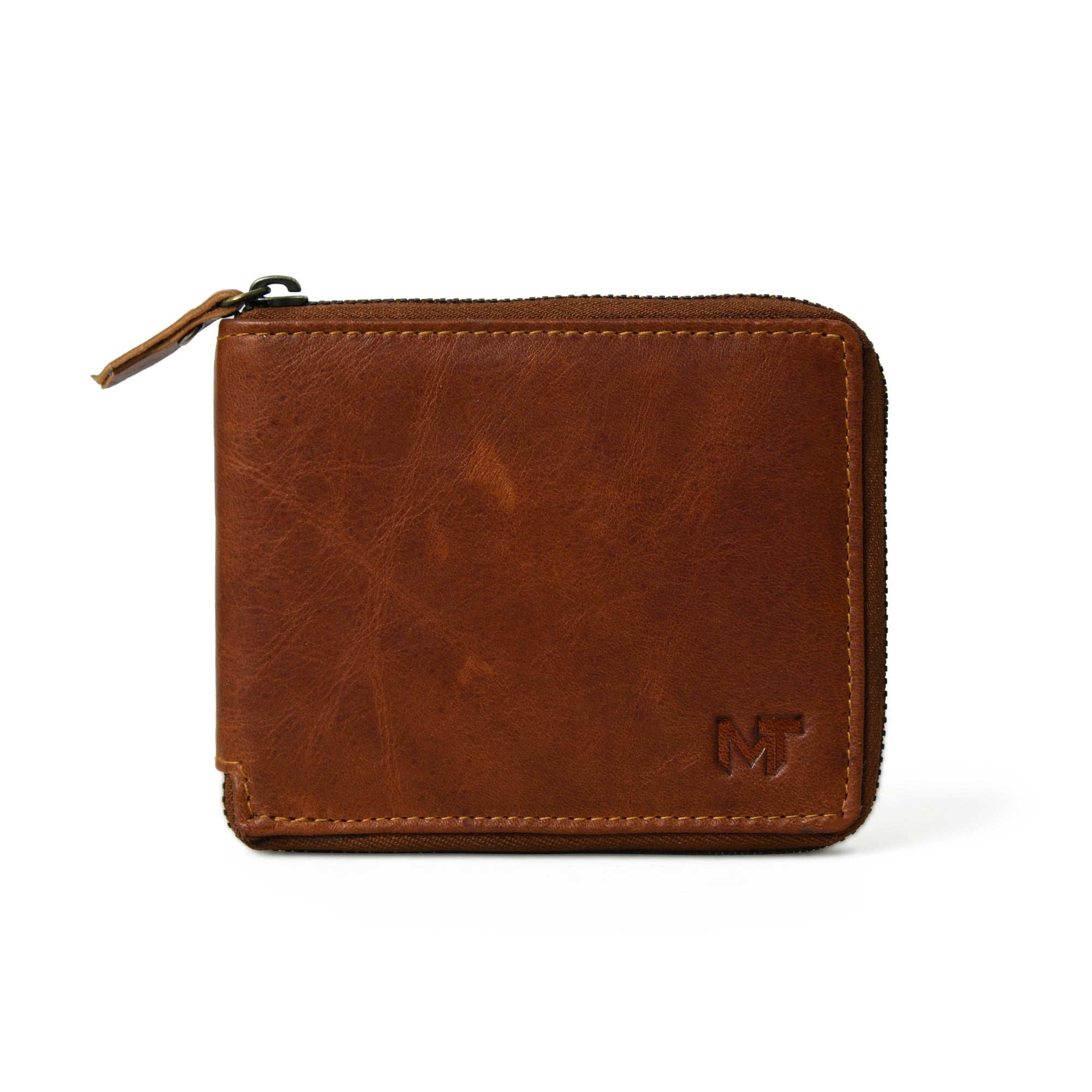 Adams Bi-Fold Wallet - Walnut Brown