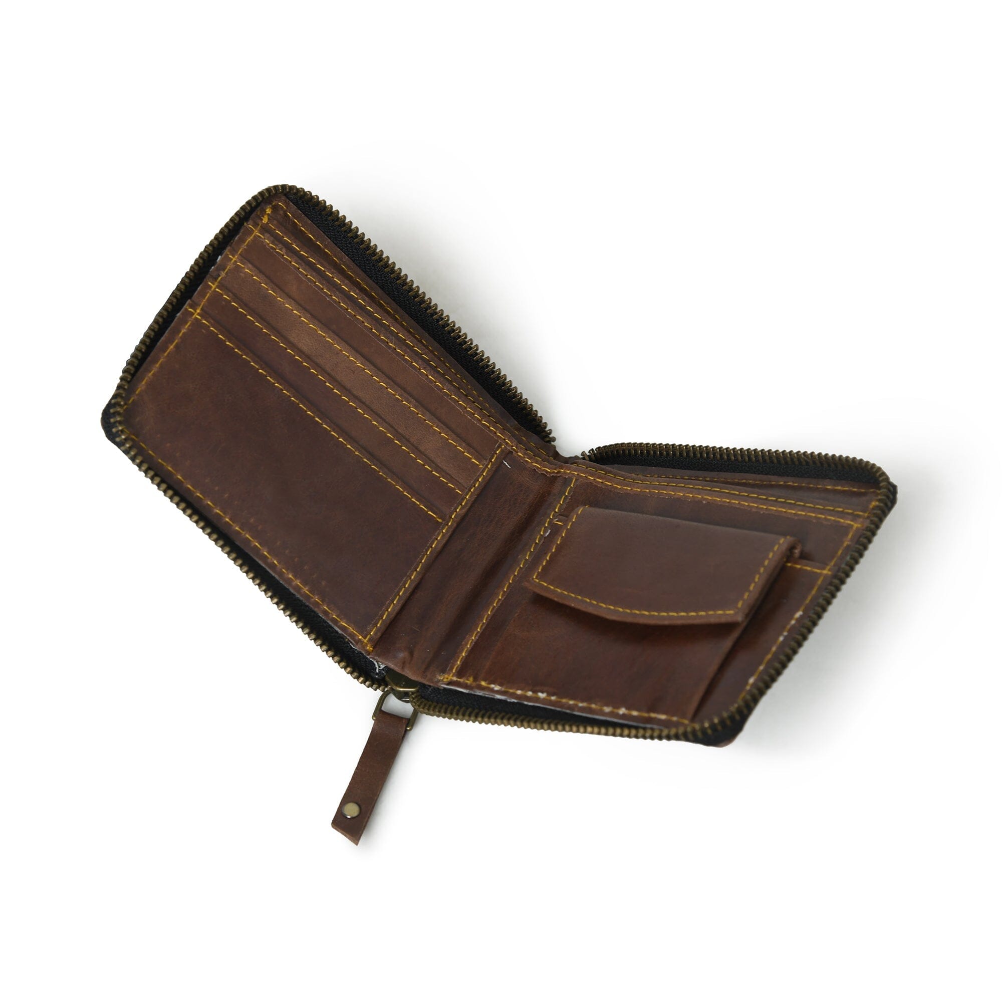 Adams Bi-Fold Wallet - Walnut Brown thumbnail 4