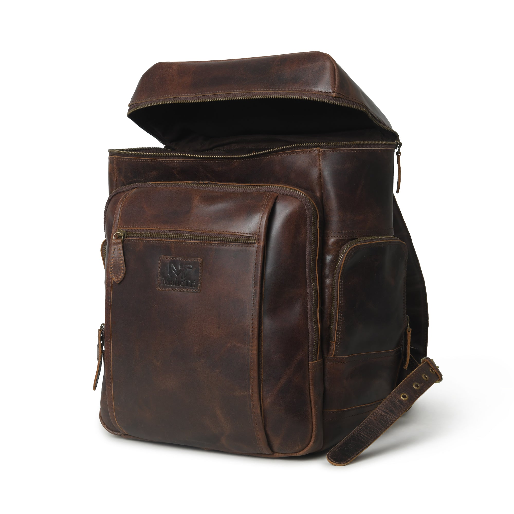 Alpha Brown Backpack thumbnail 9
