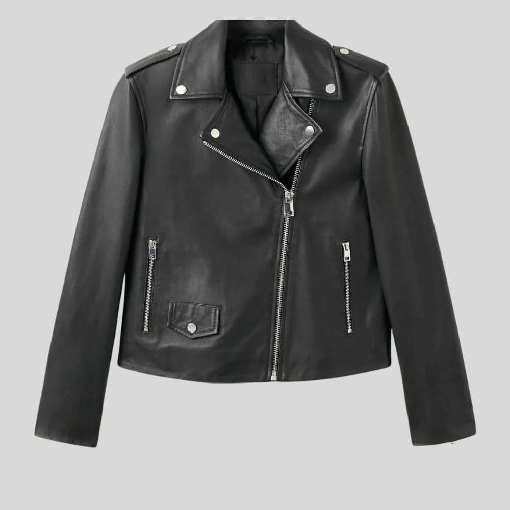 Amaira Genuine Leather Jacket For Women