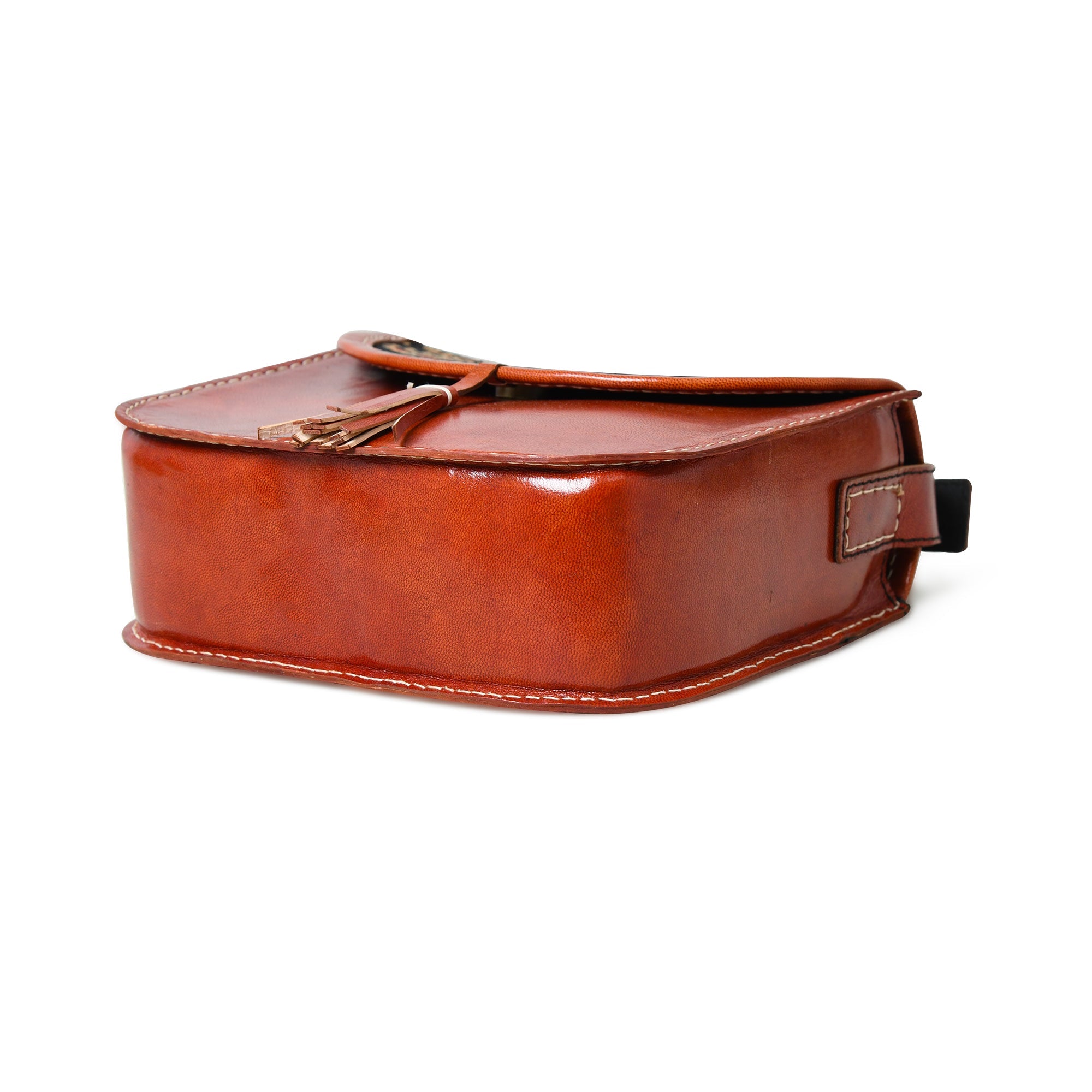 Astounding Ajrakh Ethnic Satchel thumbnail 11