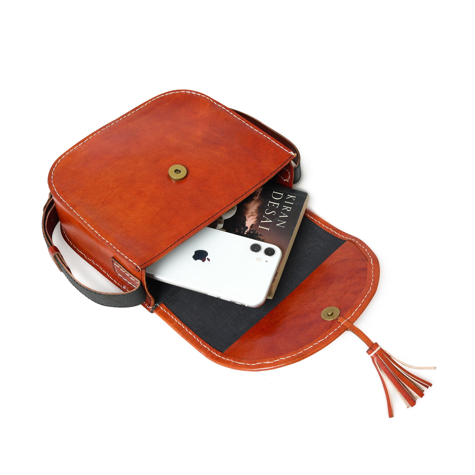 Astounding Ajrakh Ethnic Satchel thumbnail 8