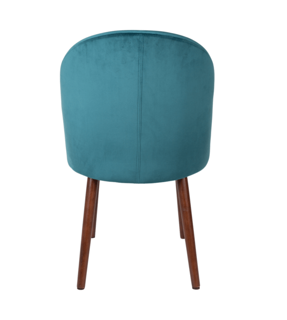 Bar Stools Modern Velvet Swivel petrol blue color thumbnail 7