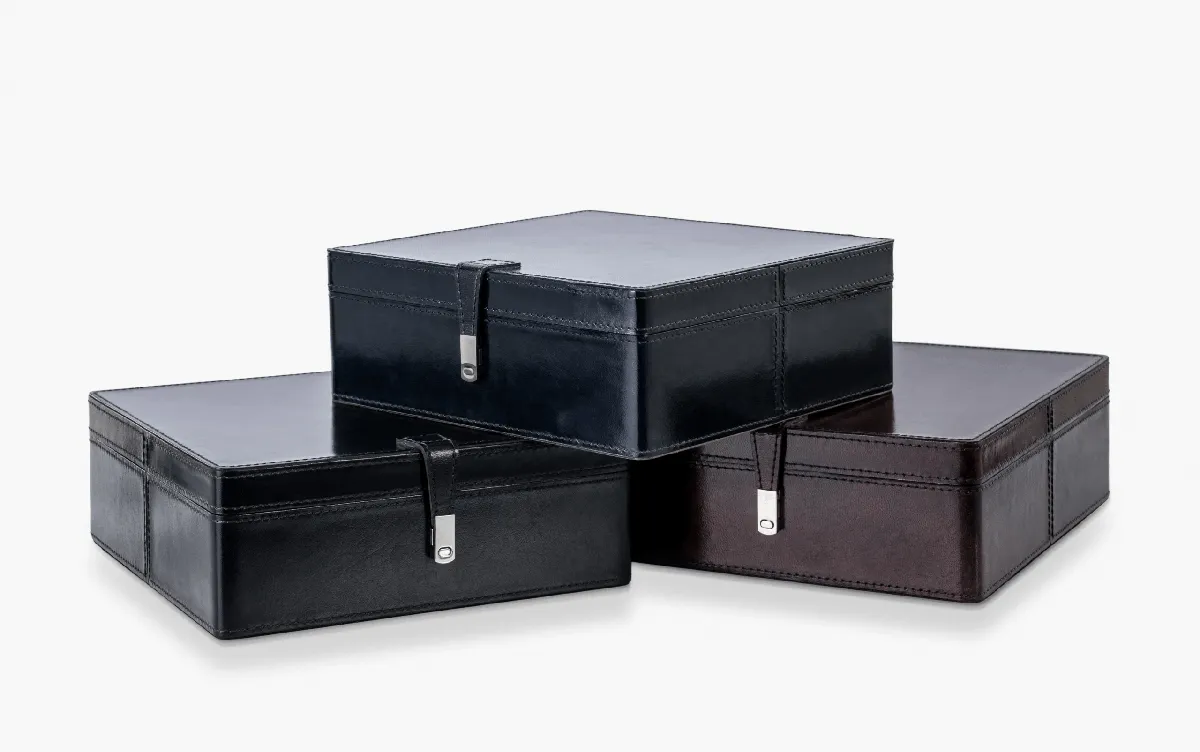 Bay Leather Storage Box
